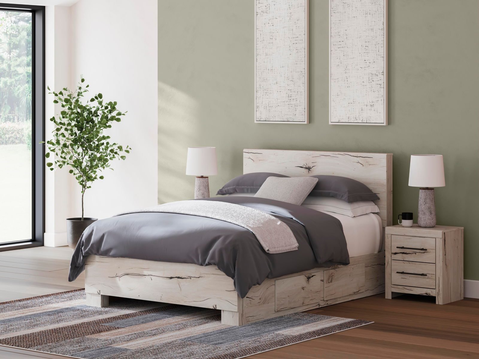 Lawroy - Panel Bed With Storage - Image 36