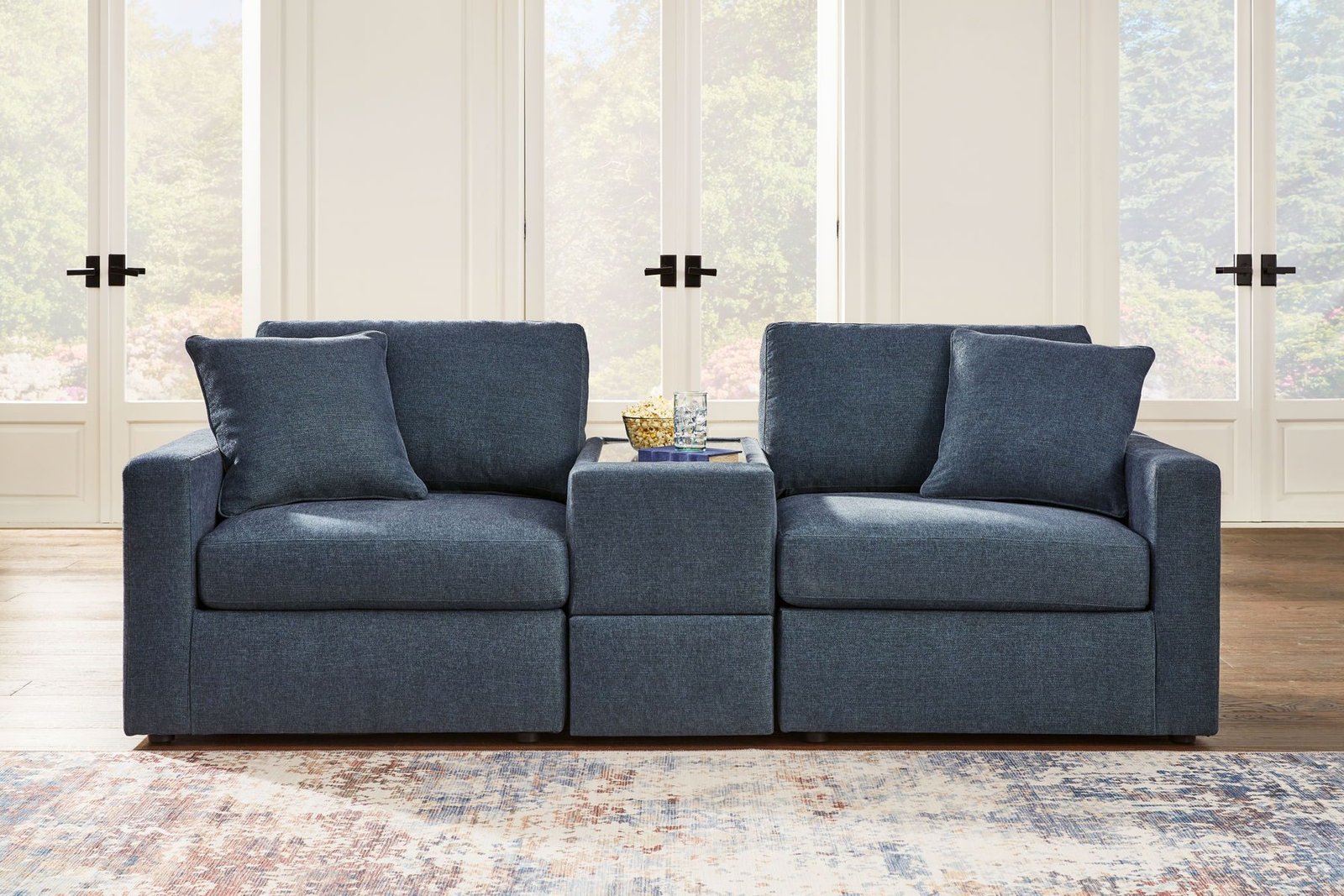 Modmax - Straight Sectional - Ink - Image 11