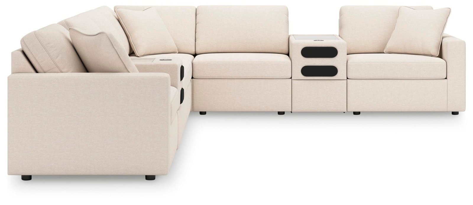 Modmax - L-Shaped Sectional - Oyster - Image 15