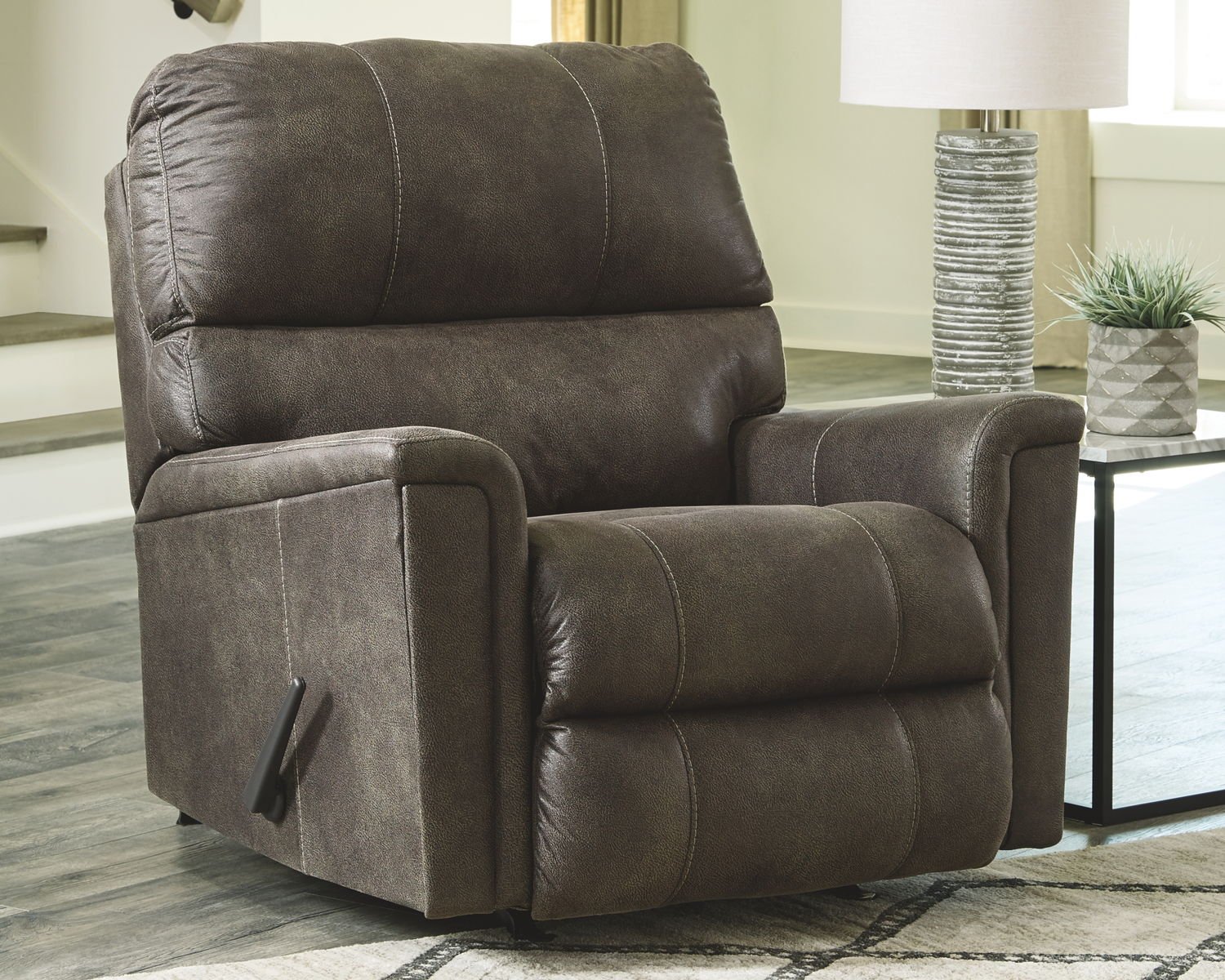 Navi - Rocker Recliner - Smoke - Image 4