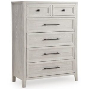 Darbonton - Six Drawer Chest - Dove White