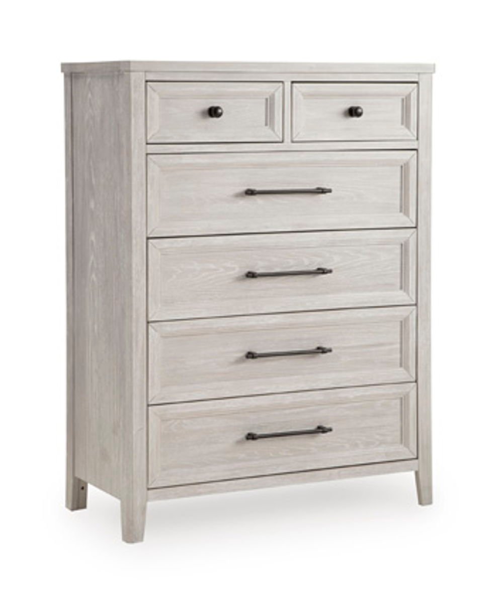Darbonton - Six Drawer Chest - Dove White