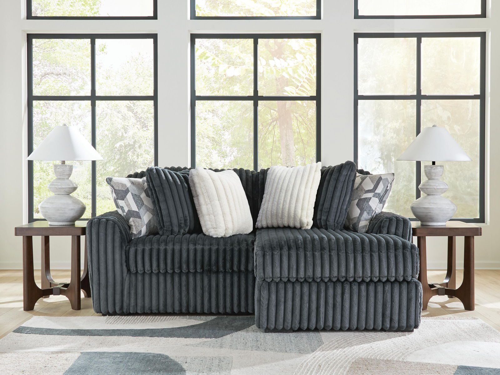 Midnight-Madness - Sectional - Gunmetal - Image 6