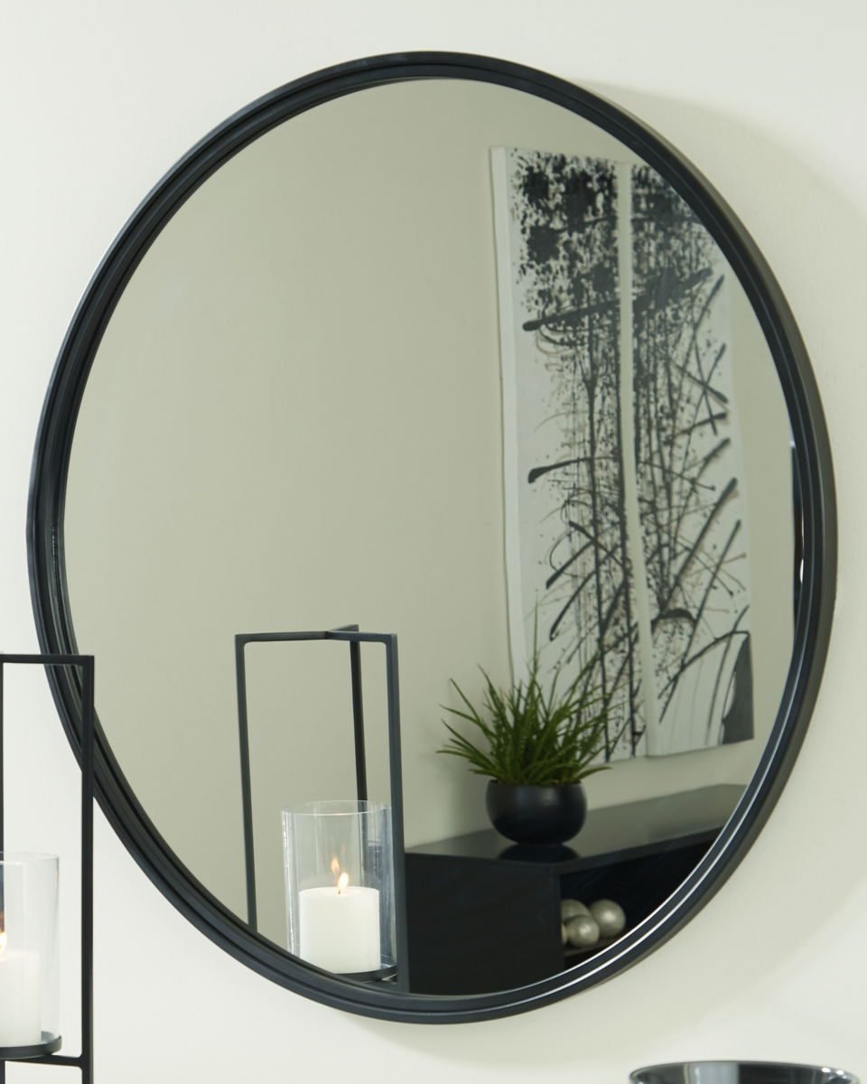 Brocky - Accent Mirror - Black - Image 3