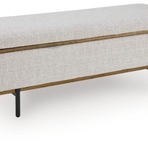Dettaford Next-Gen Nuvella - Storage Bench - Stone
