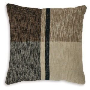 Adrielton - Pillow (Set of 4) - Black / Brown / Tan