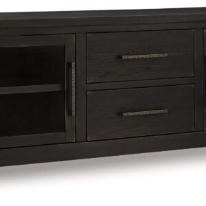 Galliden - Extra Large TV Stand - Black