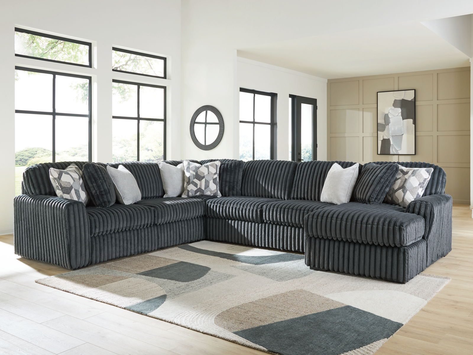 Midnight-Madness - Sectional - Gunmetal - Image 11