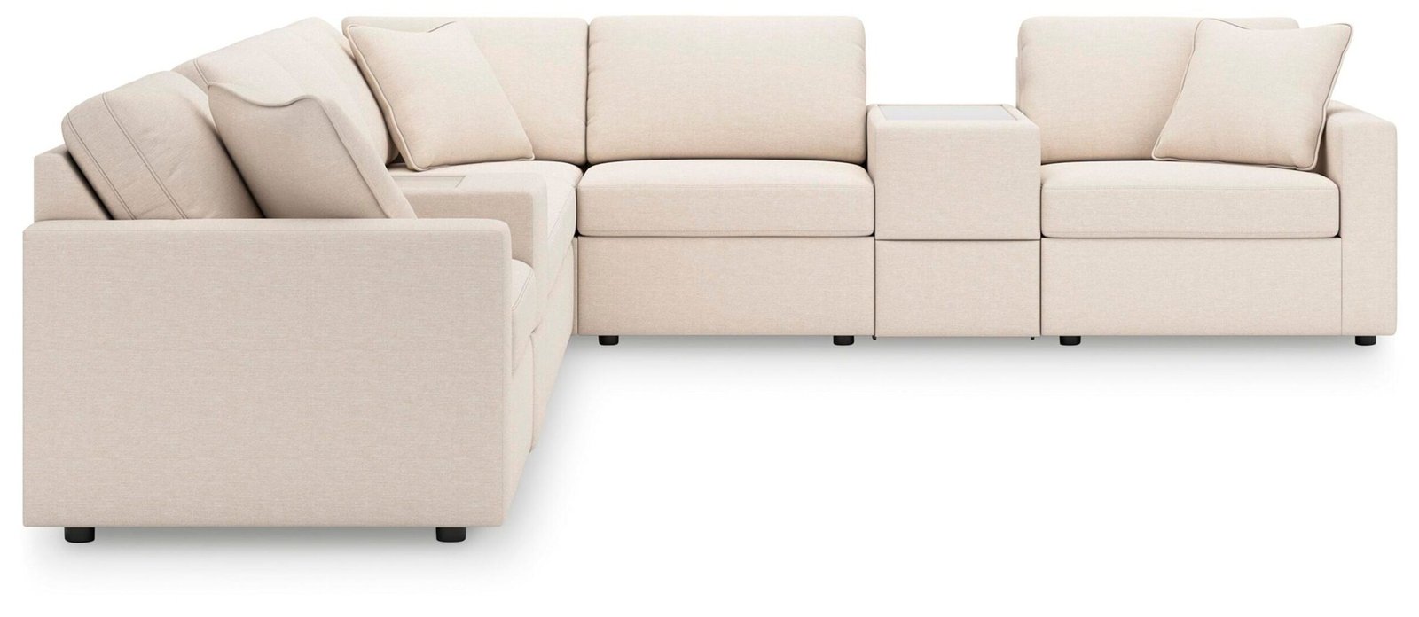 Modmax - L-Shaped Sectional - Oyster - Image 6