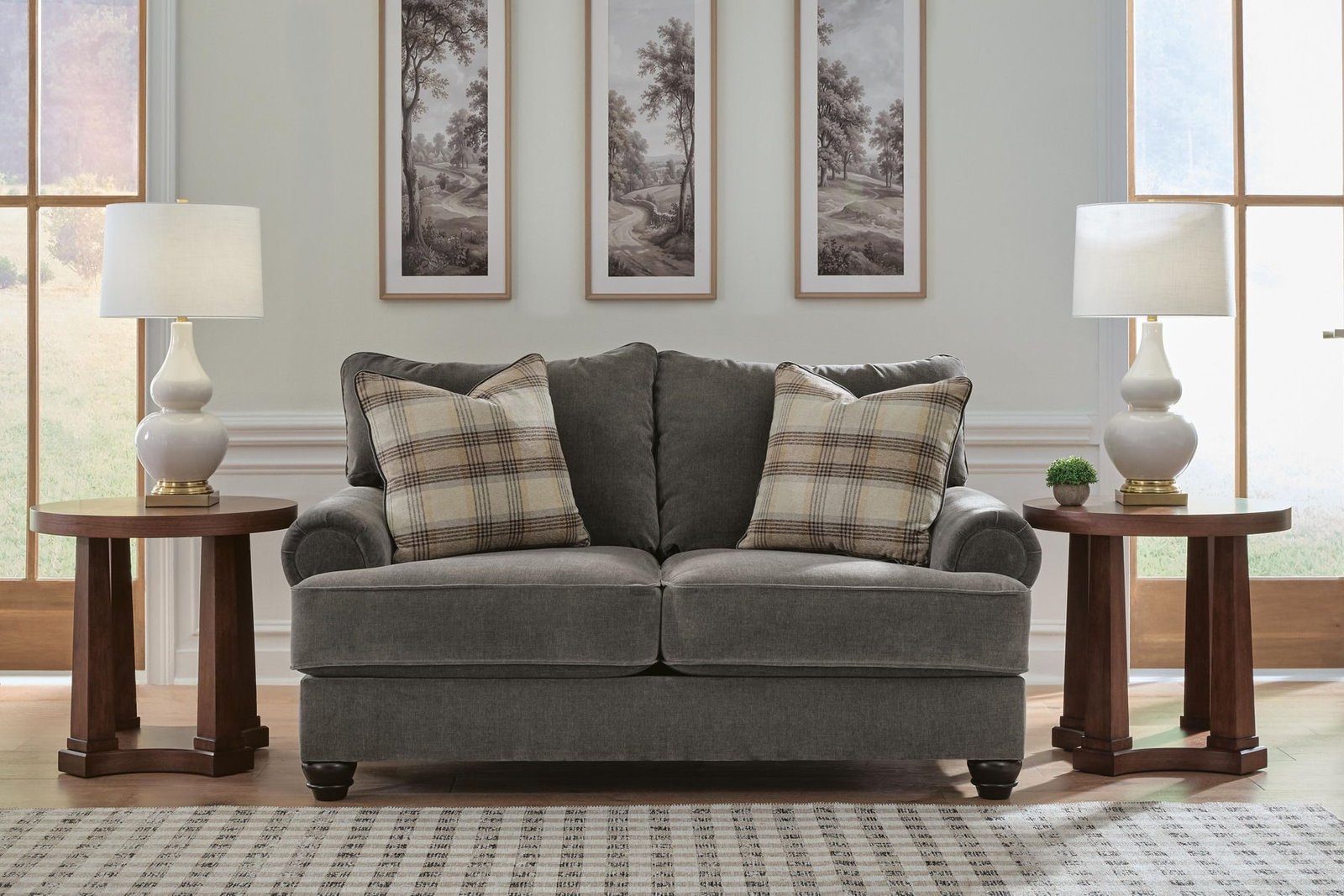 Tallow Creek - Loveseat - Shadow - Image 3