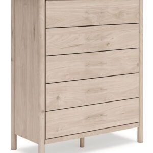Cadmori - Five Drawer Wide Chest - Two-Tone