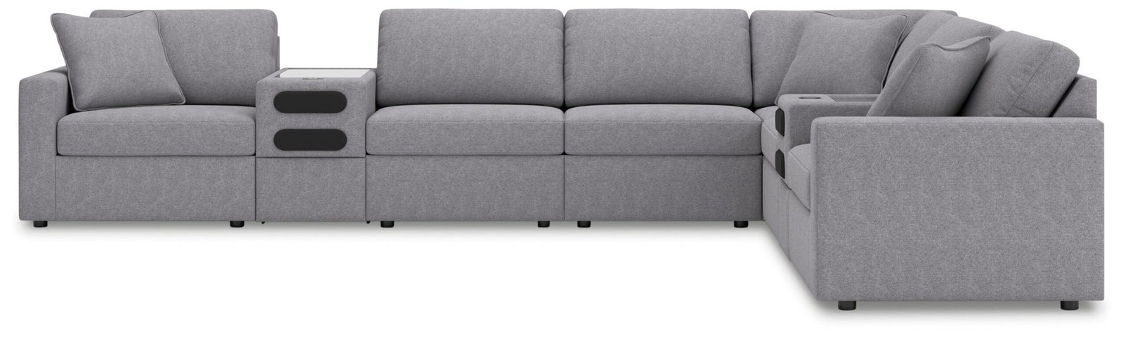 Modmax - L-Shaped Sectional - Granite - Image 12