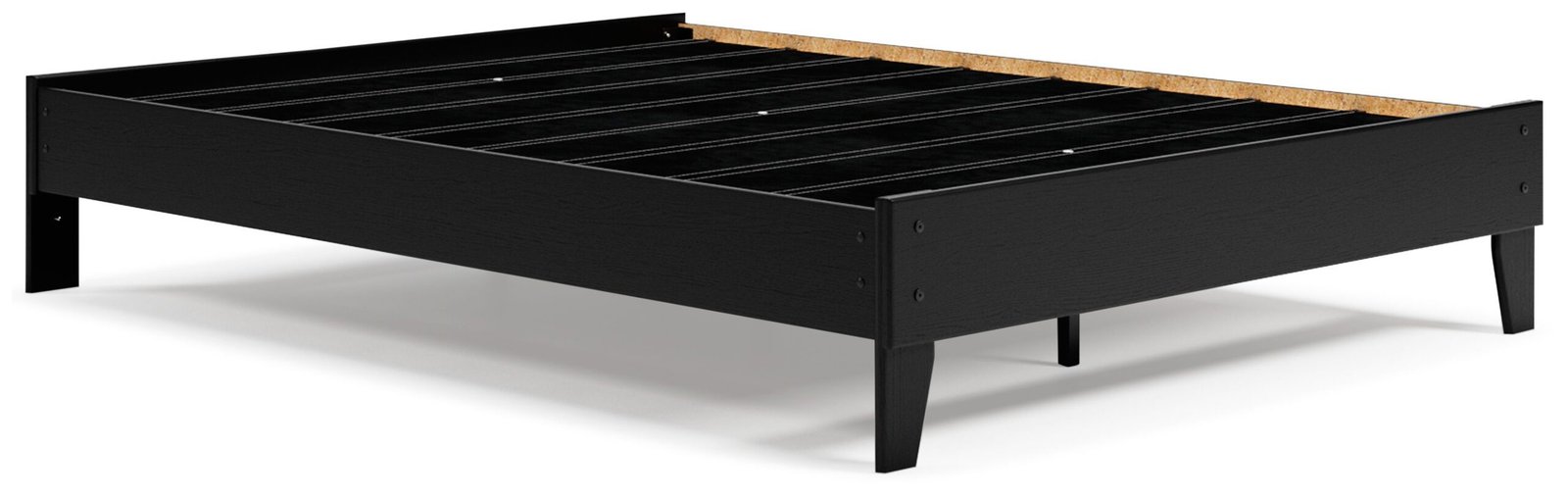 Finch - Queen Platform Bed - Black - Image 4