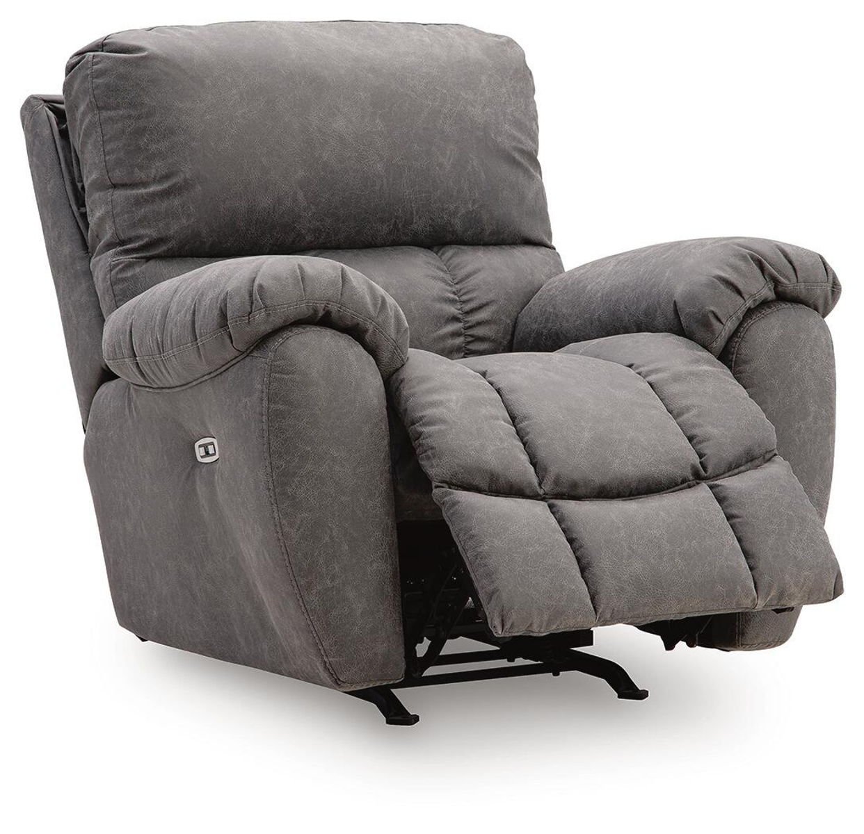 Bakerstein - Power Rocker Recliner With Adjustable Headrest - Galaxy - Image 3
