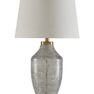 Abbriel - Glass Table Lamp - Antique Green