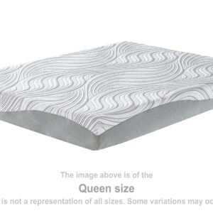 8 Inch Memory Foam - California King Mattress - White
