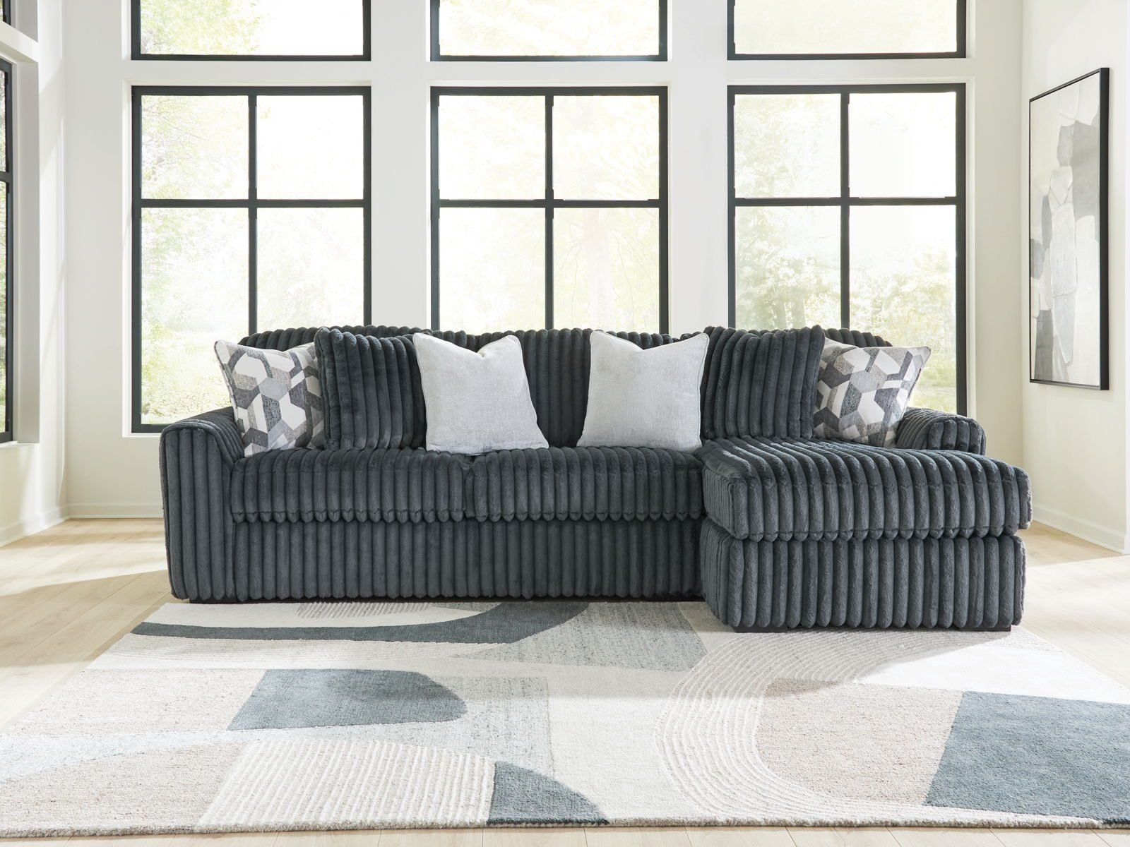 Midnight-Madness - Sectional - Gunmetal - Image 2
