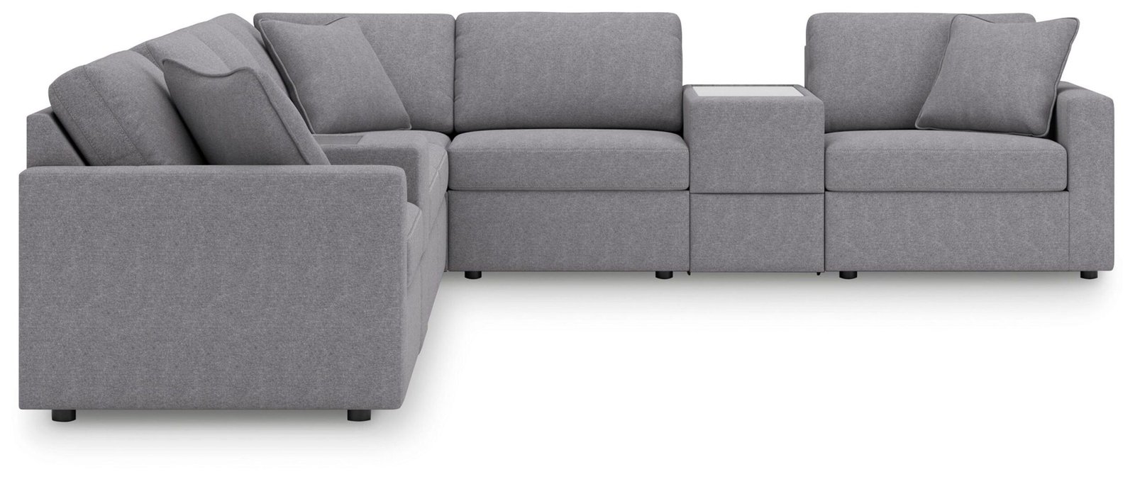 Modmax - L-Shaped Sectional - Granite - Image 18