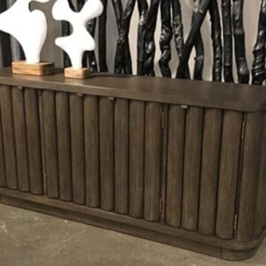 Darimore - Extra Large TV Stand - Burnished Brown