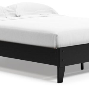 Finch - Queen Platform Bed - Black