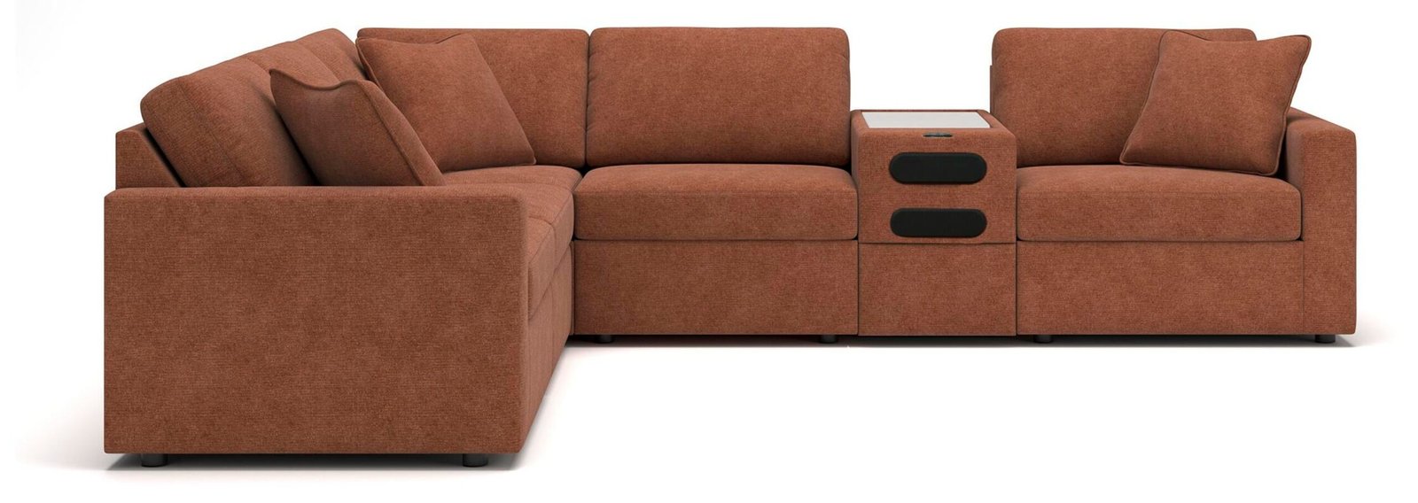 Modmax - L-Shaped Sectional - Spice - Image 11