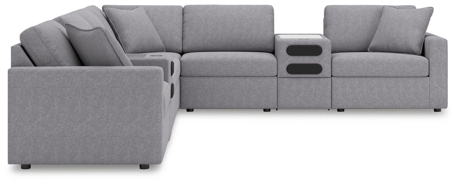 Modmax - L-Shaped Sectional - Granite - Image 8