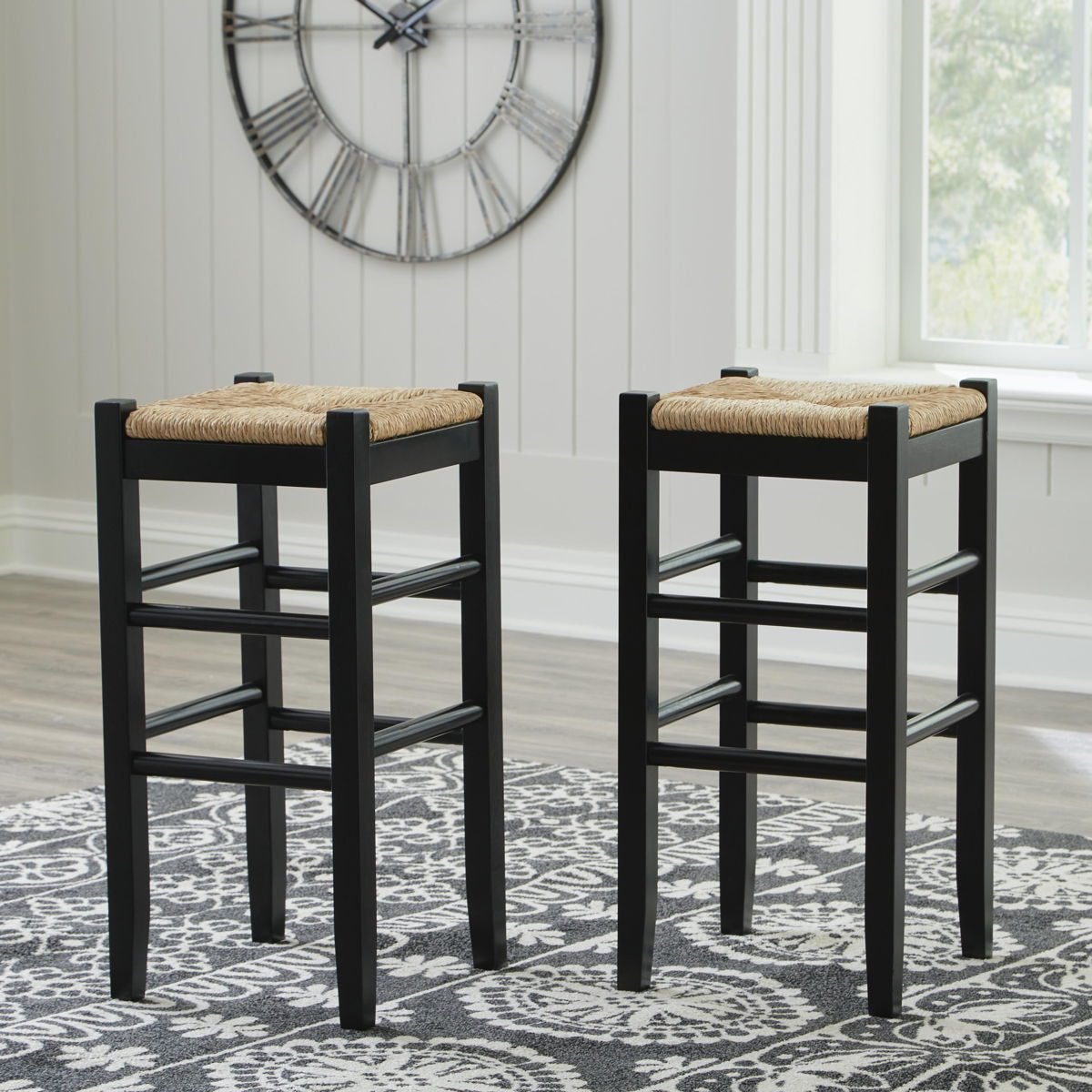 Mirimyn - Tall Stool (Set of 2) - Black - Image 4