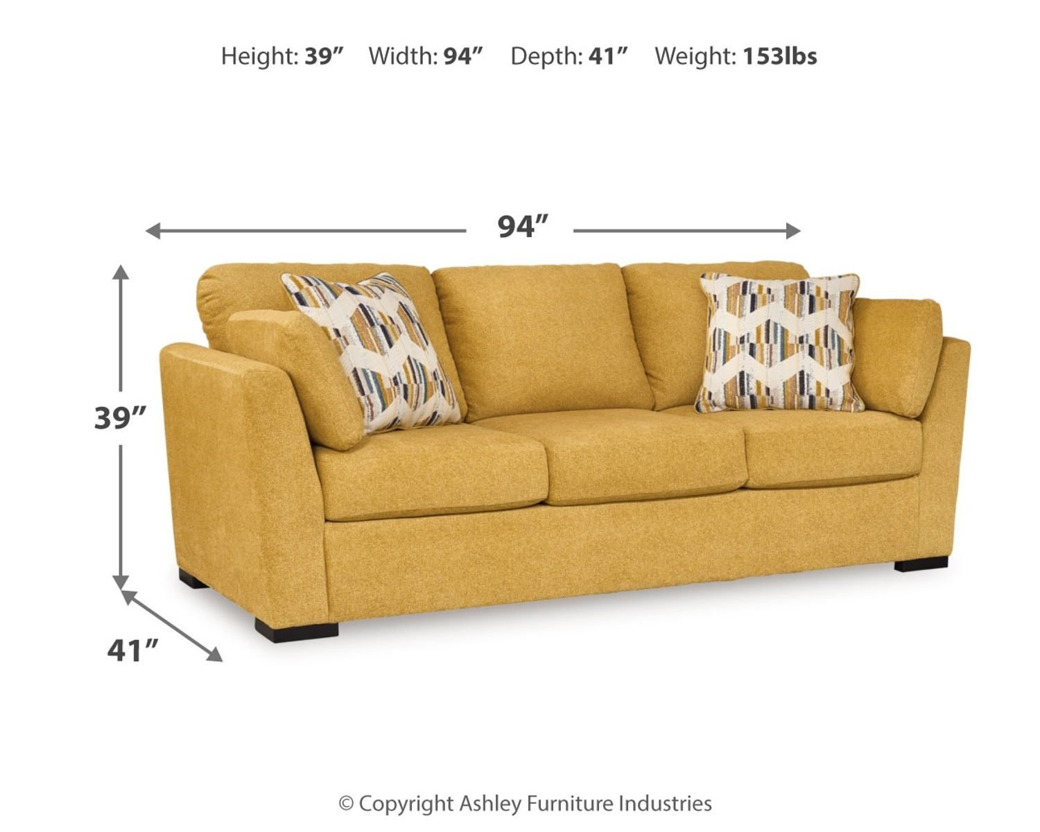Keerwick - Sofa - Sunflower - Image 2