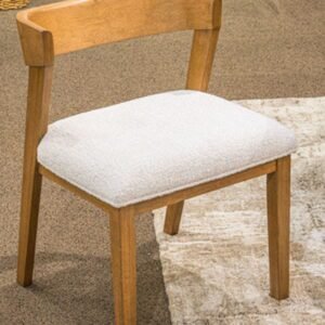 Pamaria - Dining Upholstered Side Chair (Set of 2) - Light Brown