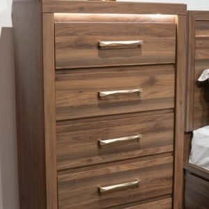 Janfyn - Five Drawer Chest - Brown