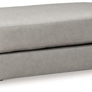 Amiata - Oversized Accent Ottoman - Glacier