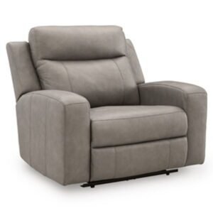Ellis Court - Zero Wall Power Wide Recliner - Coin