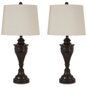 Darlita - Metal Table Lamp (Set of 2) - Bronze Finish