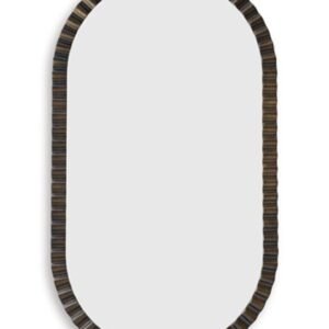 Clorington - Accent Mirror - Dark Brown