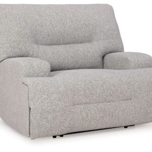 Acklen Place - Wide Seat Power Recliner - Pewter