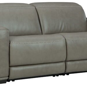 Correze - 2-Piece Power Reclining Sectional - Gray