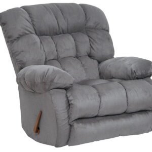 TeddyBear - Chaise Rocker Recliner - Graphite