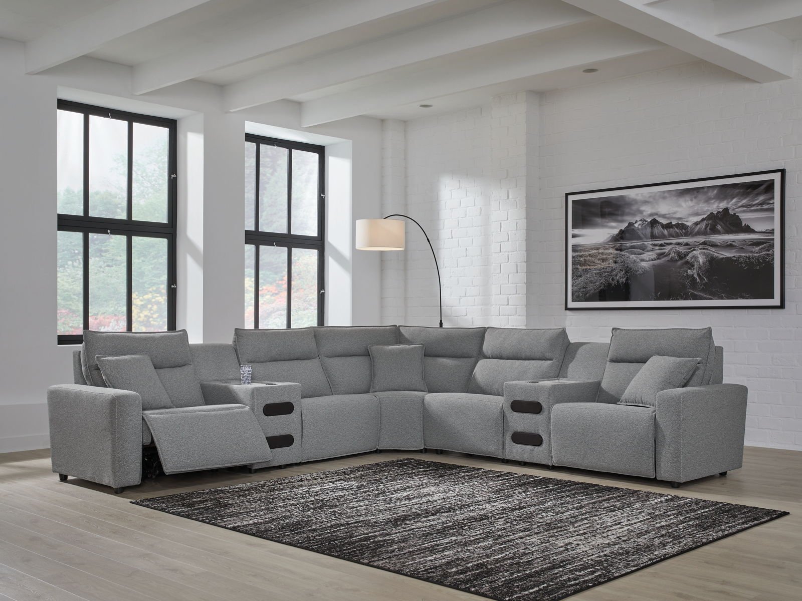 Modmax II - 7 Piece Reclining Sectional - Image 7