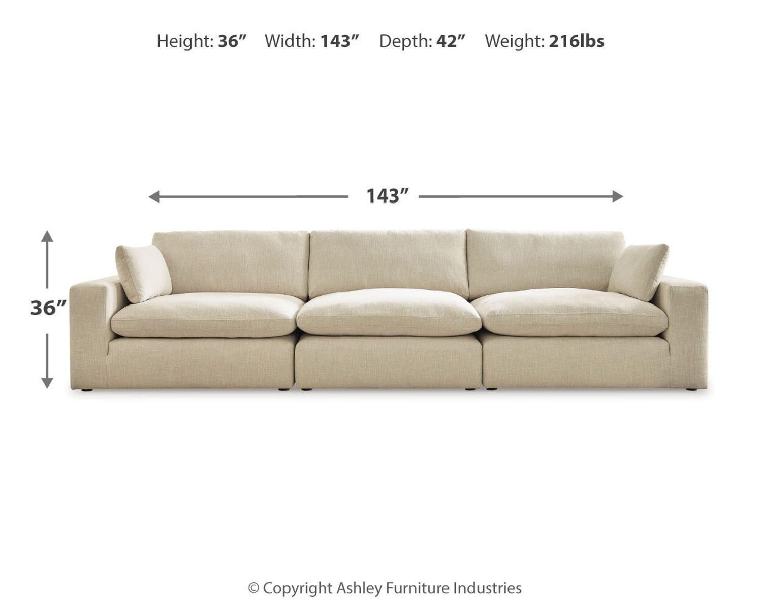 Elyza - 3 Piece Sectional - Image 7