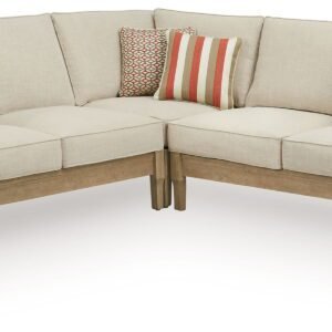 Clare View - 3-Piece Outdoor Sectional - Beige