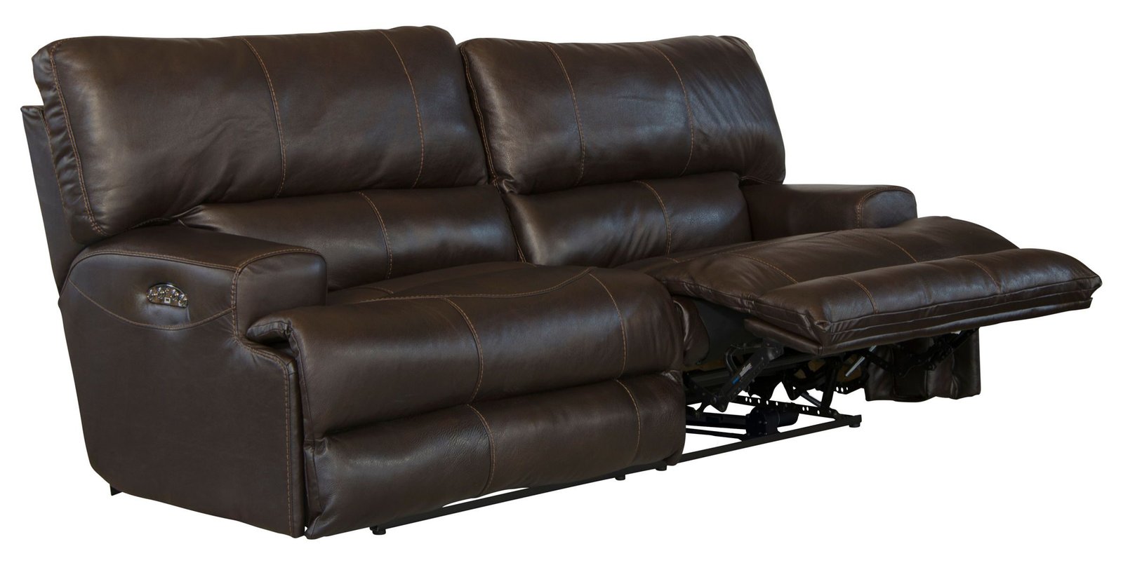 Wembley - Power Headrest Power Lay Flat Reclining Sofa - Image 4