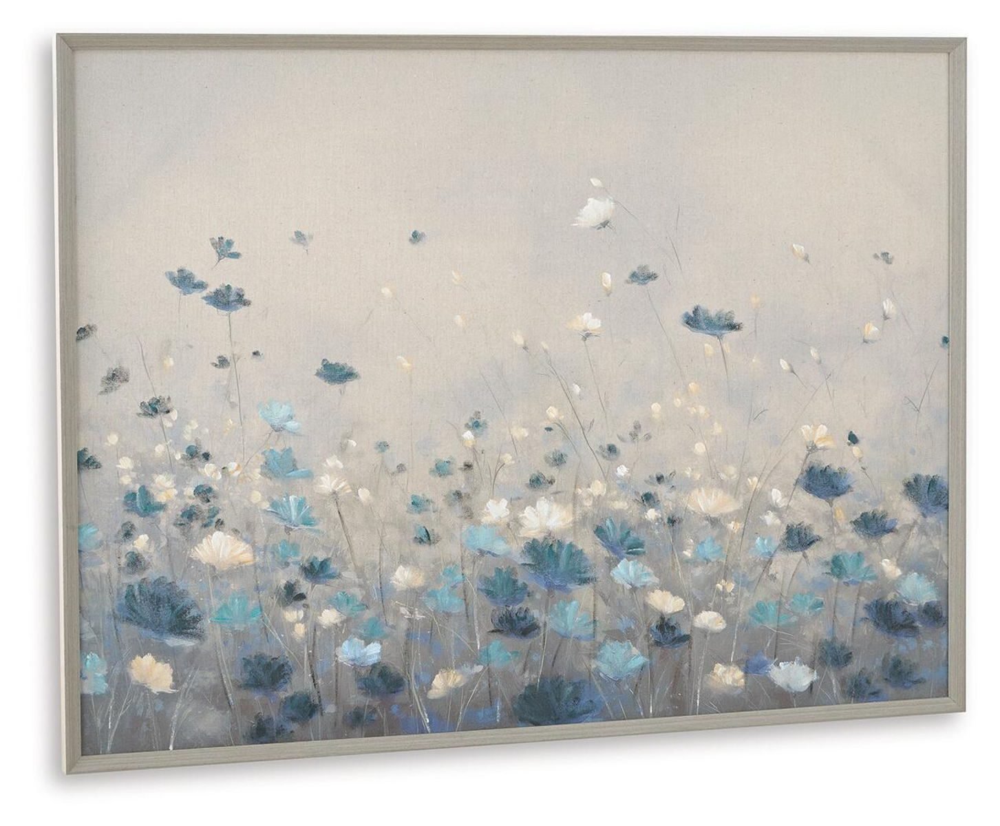 Claydale - Wall Art - Gray / Blue / White - Image 3
