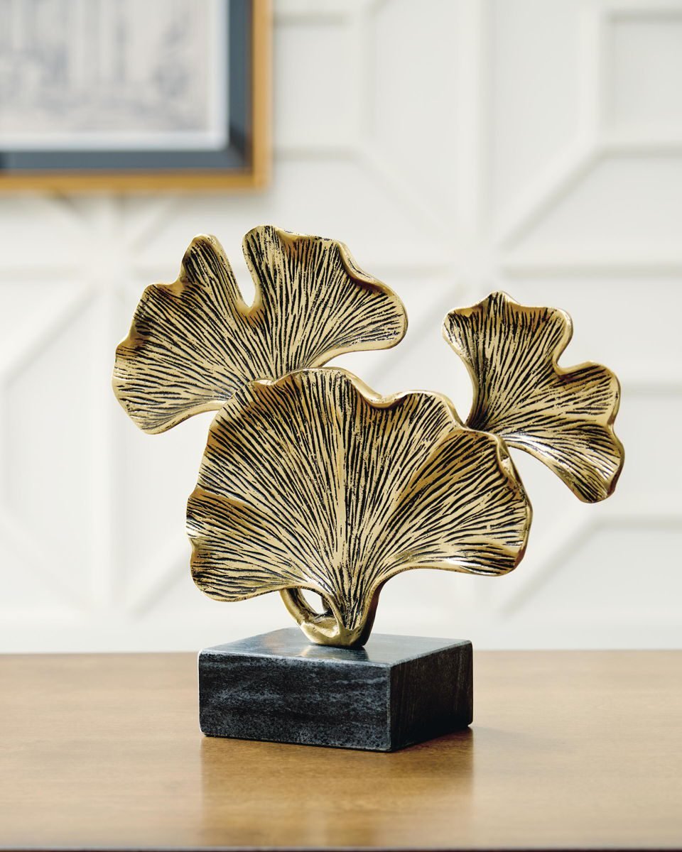 Collridge - Sculpture - Gold Finish / Black - Image 3