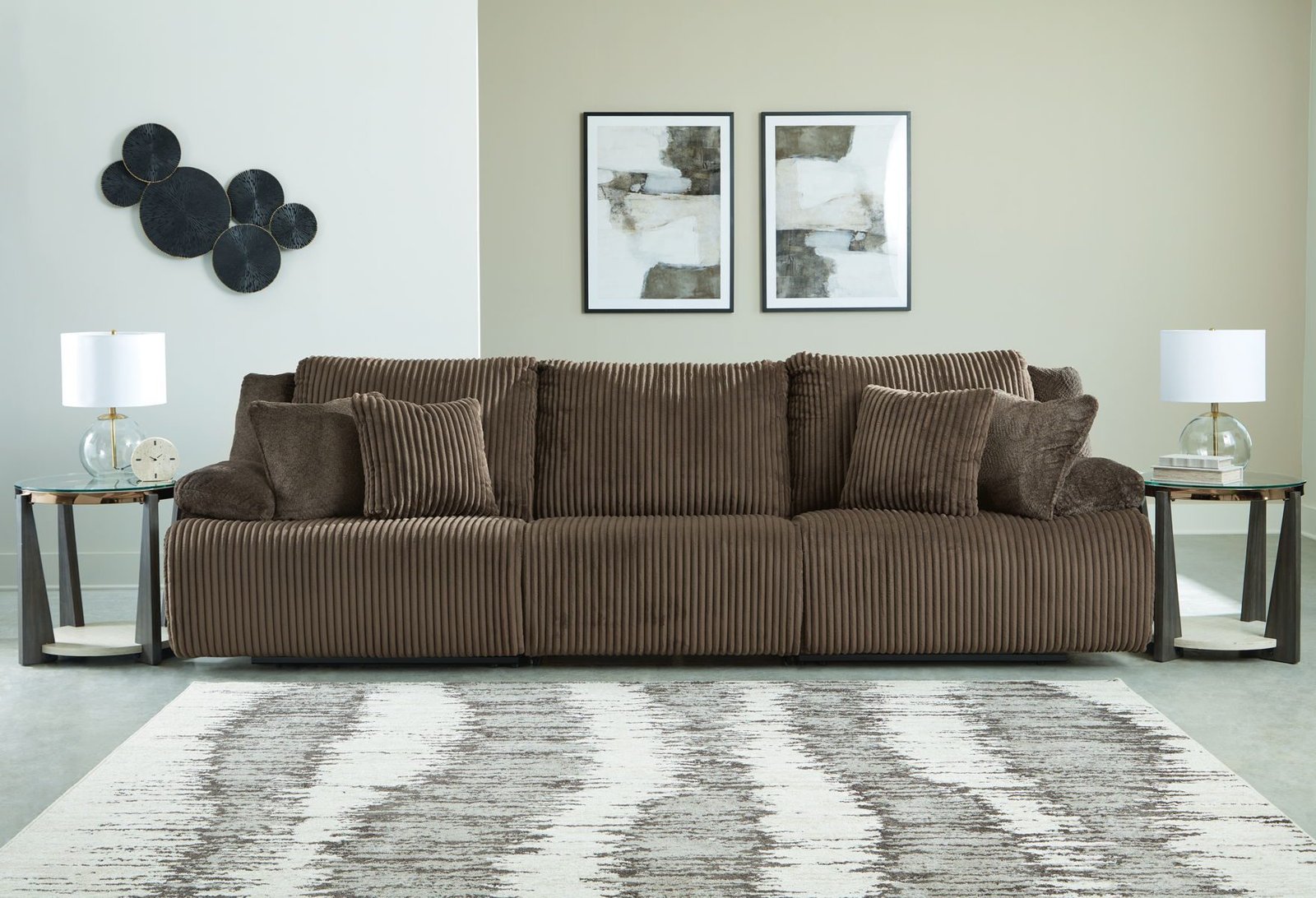 Top Tier - 3 Piece Reclining Sectional - Image 10