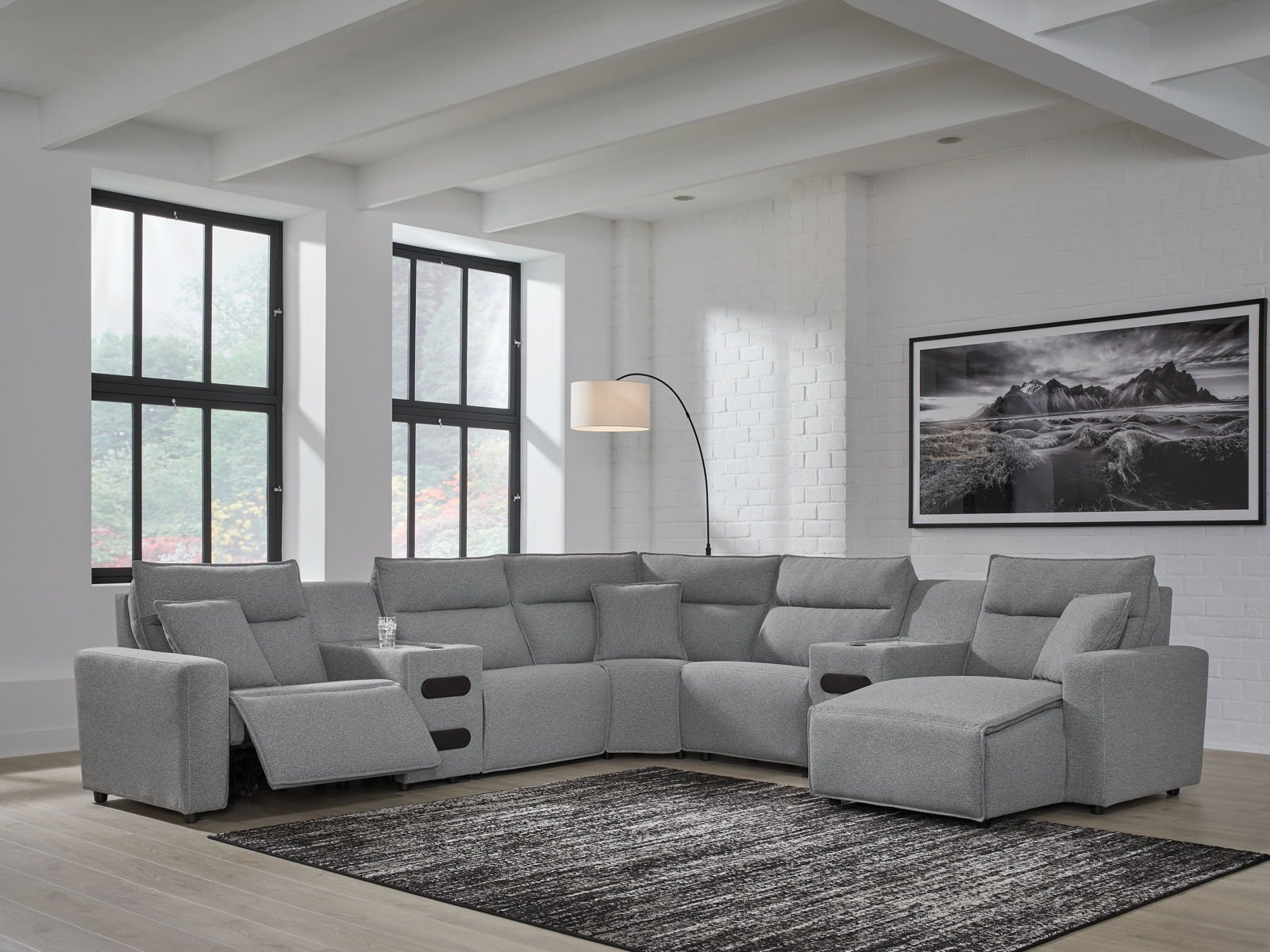 Modmax II - 7 Piece Reclining Sectional - Image 6