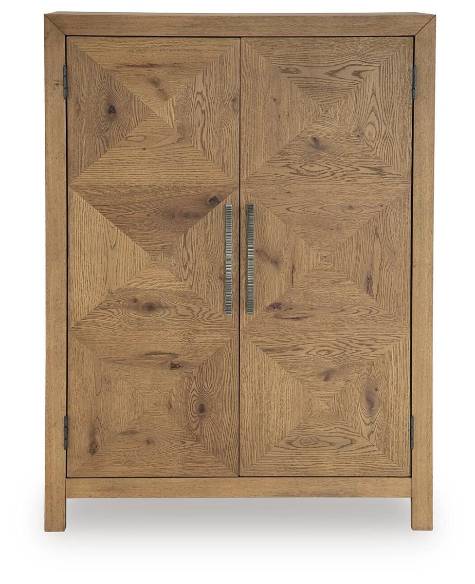 Clayburns - Bar Cabinet - Light Brown - Image 2