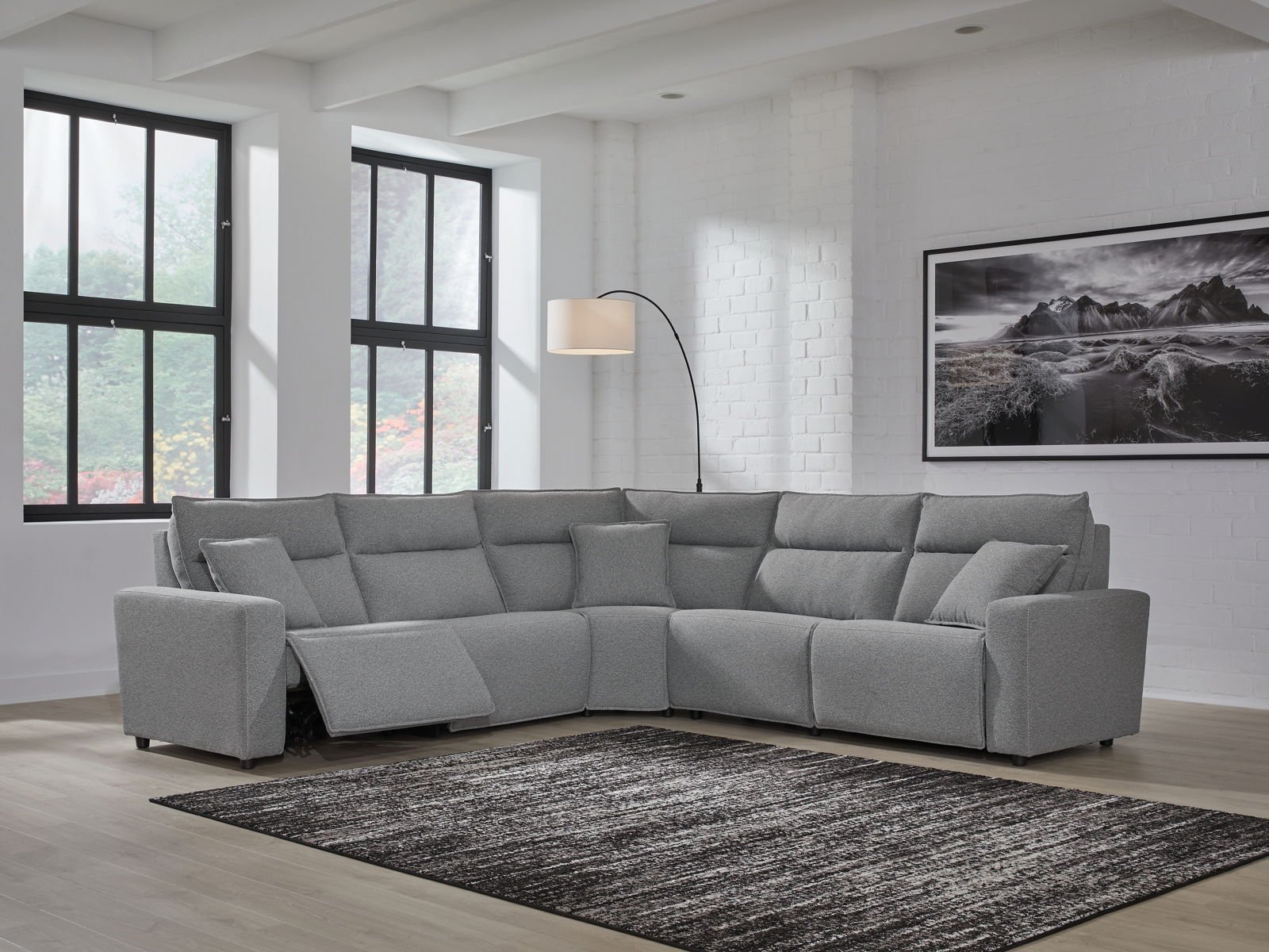 Modmax II - 5 Piece Reclining Sectional - Image 2