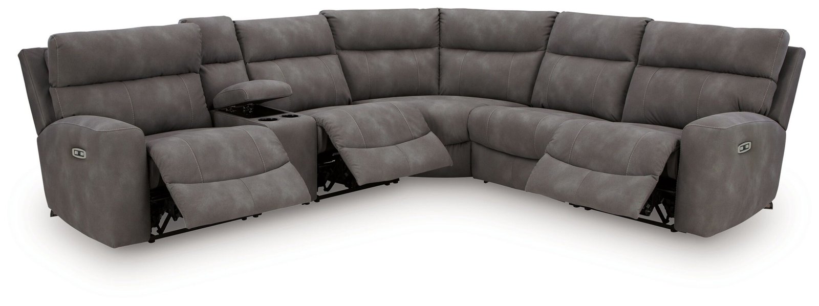 Next-Gen Durapella - 7 Piece Power Reclining Sectional Set - Image 6