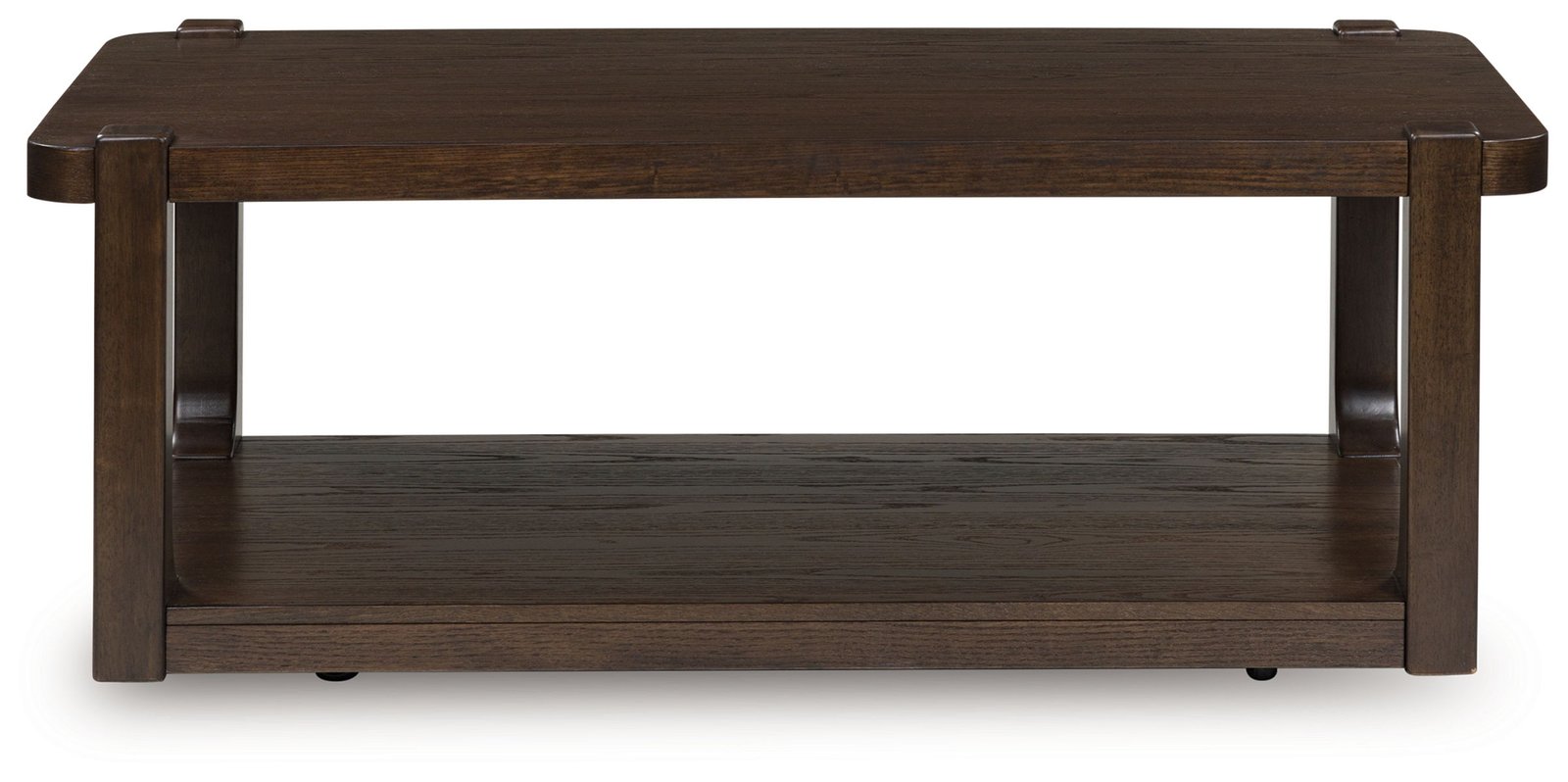 Breckington - Rectangle Cocktail Table - Dark Brown - Image 4
