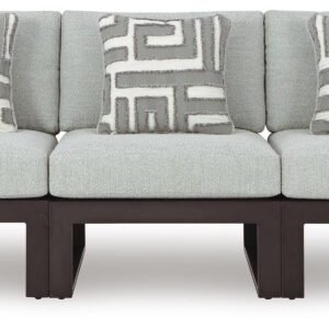 Beachloft - 3-Piece Outdoor Sectional - Black / Gray